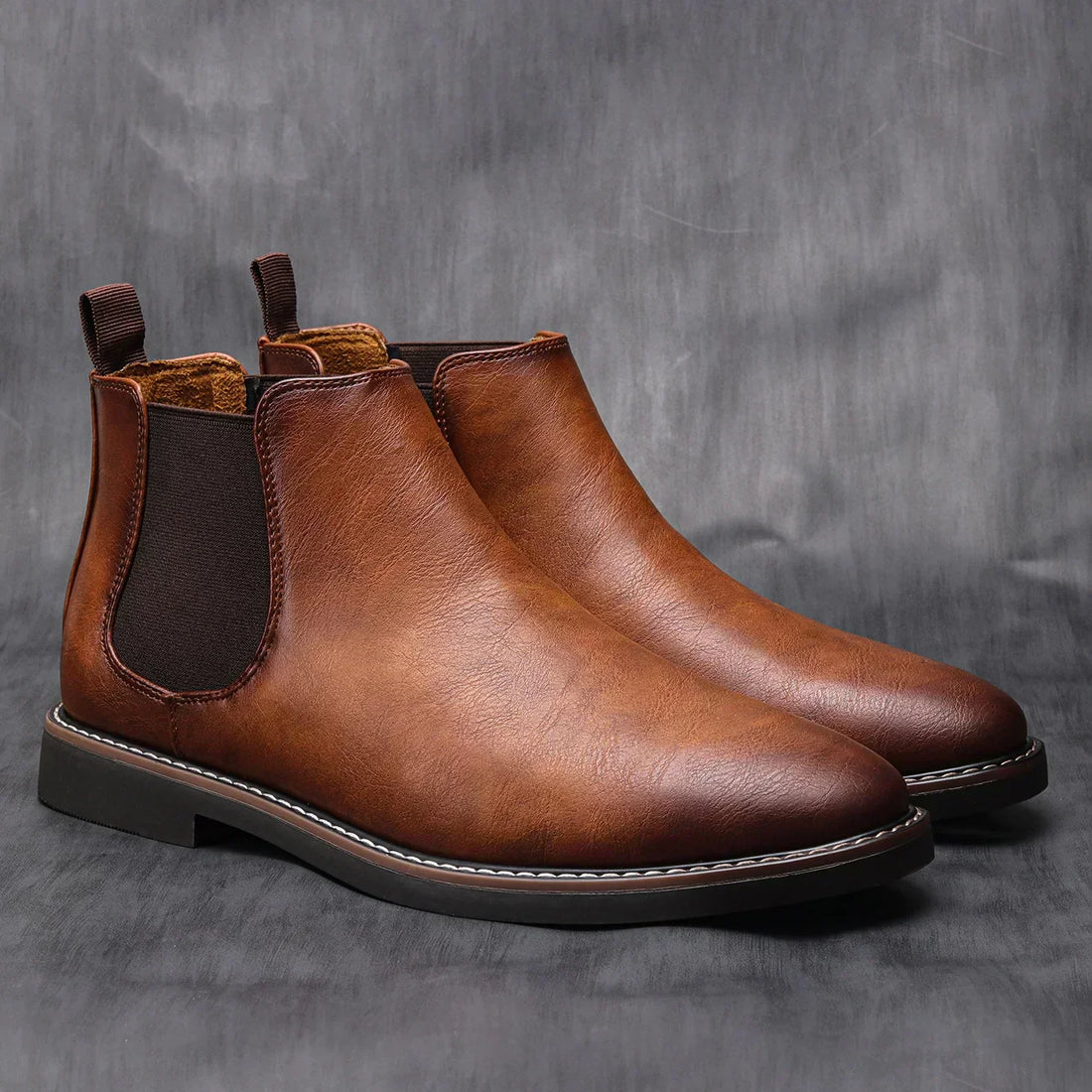 ValenCraft™ | Men's Leather Chelsea Boots